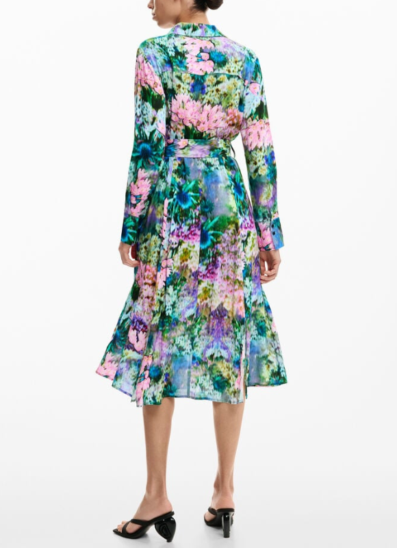 Desigual Shirt Dress Garden