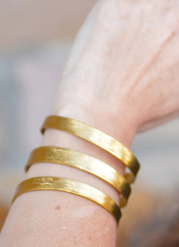 Karine Sultan Asymmetrical Double Cut-Out Cuff