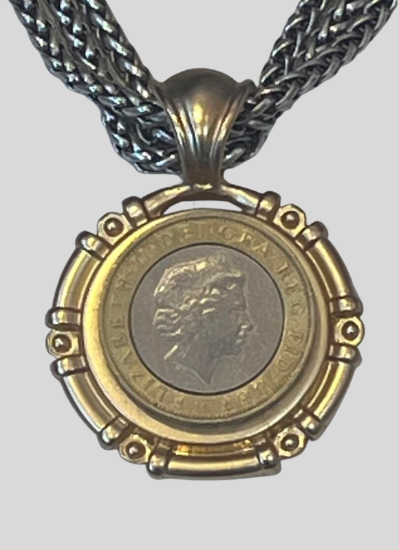 PAH Design Queen Elizabeth Coin Necklace