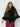 Jayley Faux Suede Snake Print Cape With Faux Fur Trim