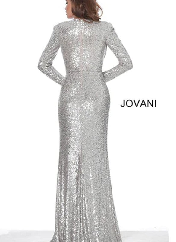 Jovani Fitted Sequin Evening Dress