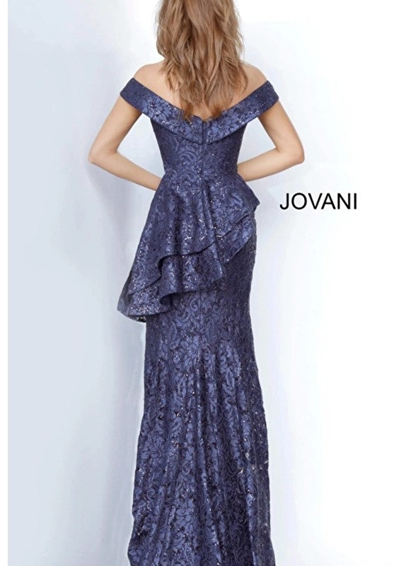Jovani Off The Shoulder Lace Dress