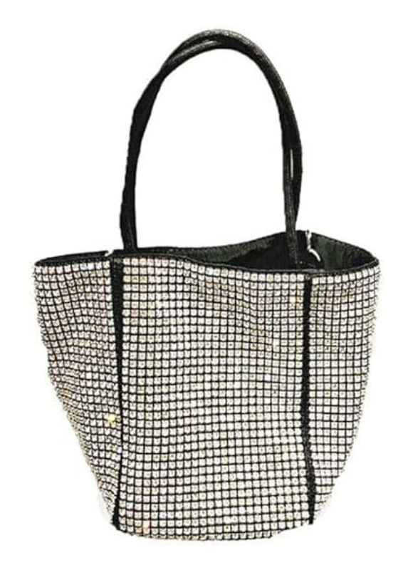 A Touch Of Style Crystal Evening Bucket Bag