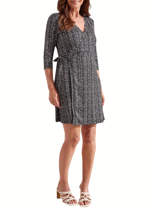 Tribal Femme Reversible Wrap Dress