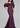 Jovani Wine Off-Shoulder Gown with Dramatic Ruffled Sleeves