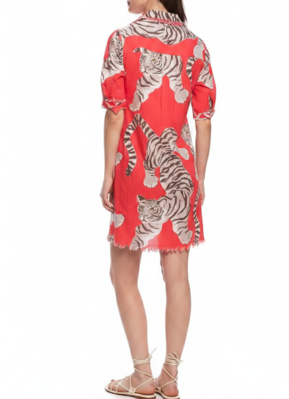 Dizzy Lizzie Tiger Chatham Dress