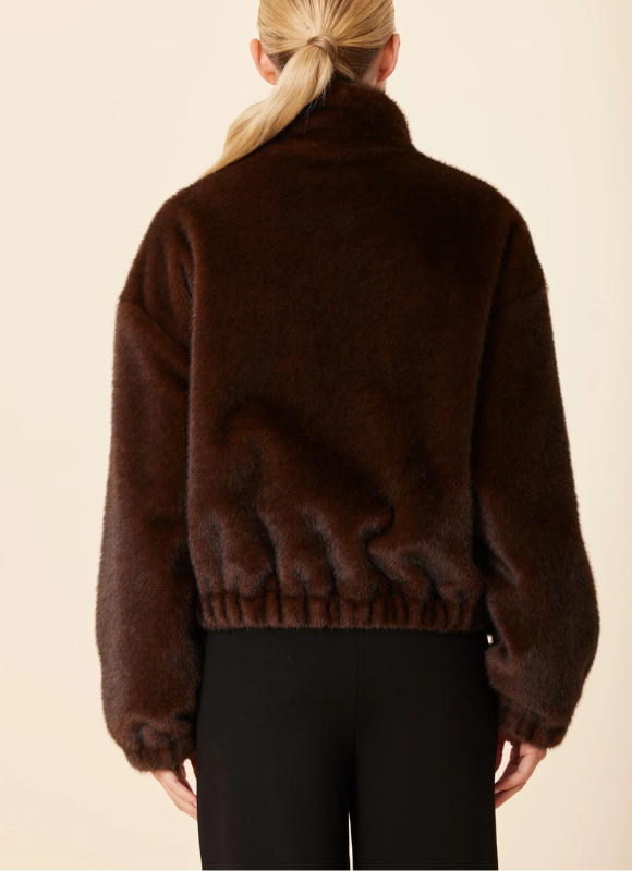 Dolce Cabo Faux Mink Fur Jacket