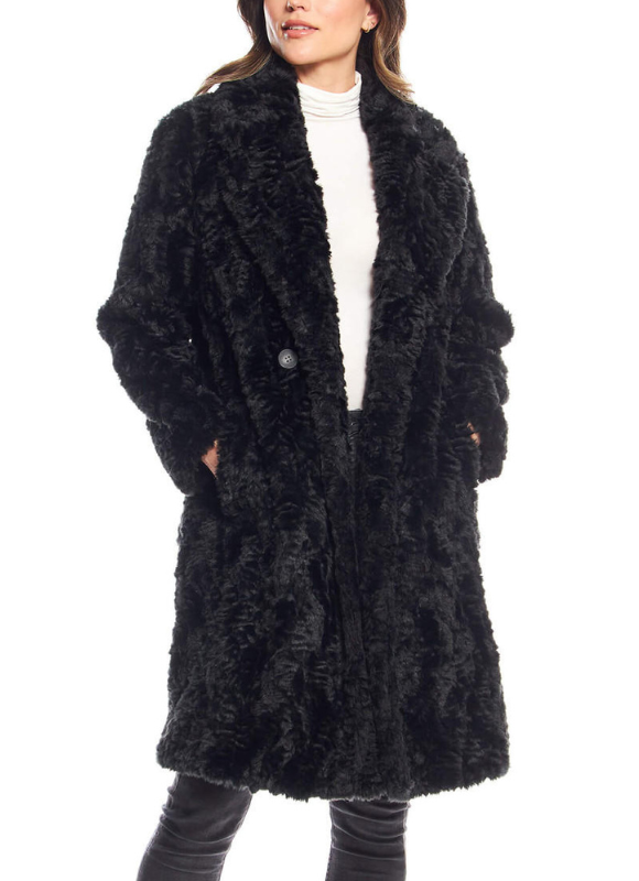 Fabulous Furs Everywhere Persian Lamb Vintage Faux Fur
