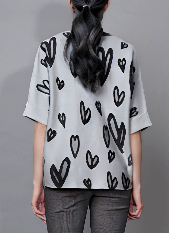 Picadilly Stone-Embellished Heart Top