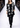 IC Collection Asymmetrical Black & White Check Jacket