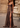 La Femme Strapless Metallic Jersey Gown With Ruching