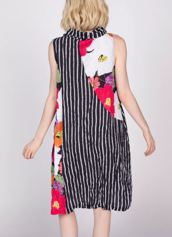 Olivia by Habitat Crimped Crepe Cowl Neck Dress