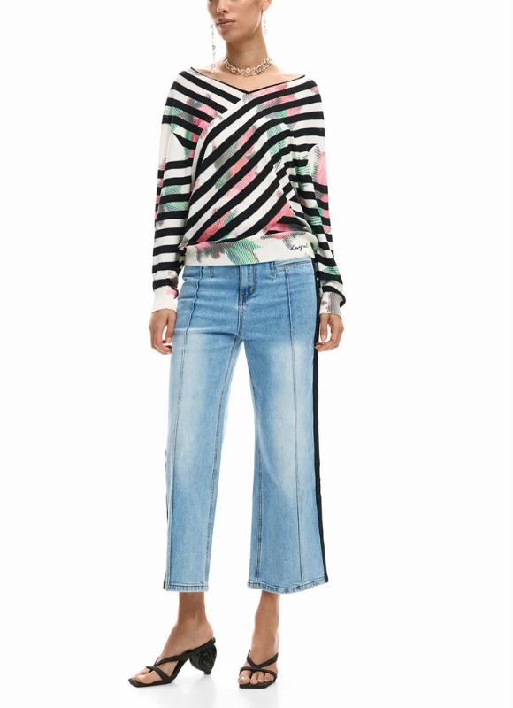 Desigual Fine Wrap Sweater