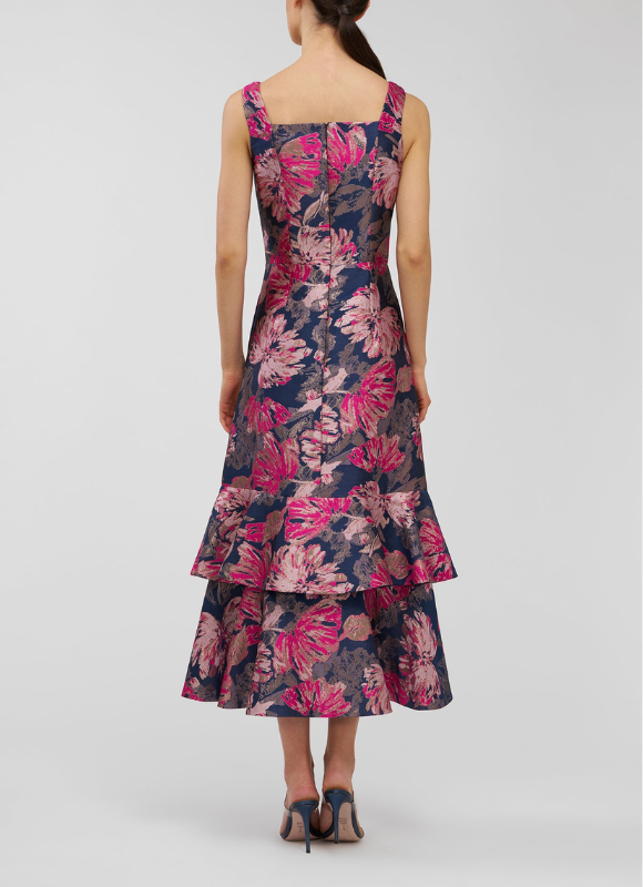 Kay Unger Paige Tea Length Dress