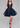 Jovani Fit And Flare Floral Applique Short Dress