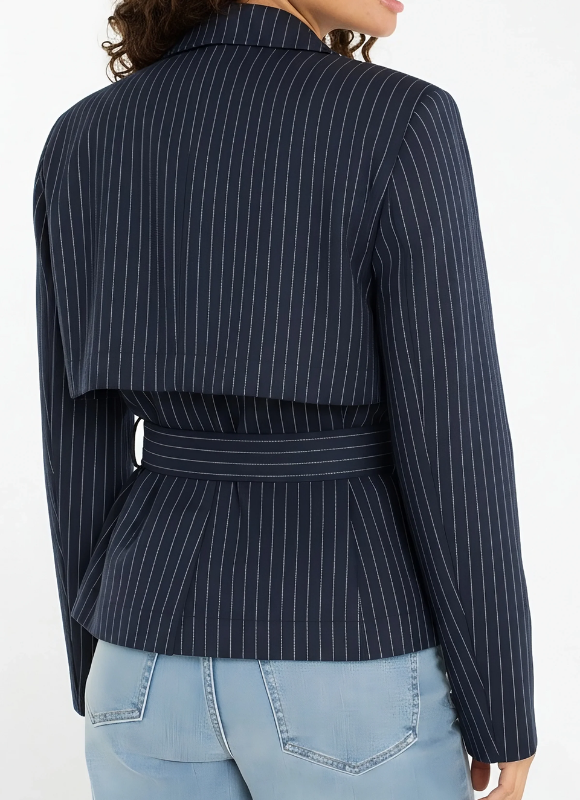 Liverpool Cropped Trench Jacket