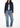 Liverpool Collarless Jacket With Fray & Lace