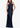 Xscape Francesca Satin Halter Tie Neck Floor Length Dress
