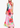 Xscape Poppy Print Satin Halter Floor Length Dress