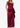 Xscape Remi Satin Strapless Side Ruffle Floor Length Dress