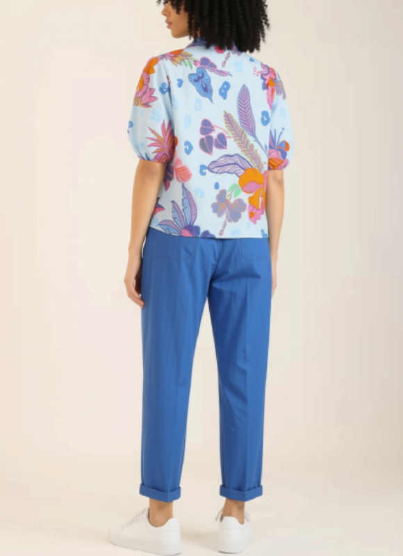 Maude Vivante Azure Safari Raya Top