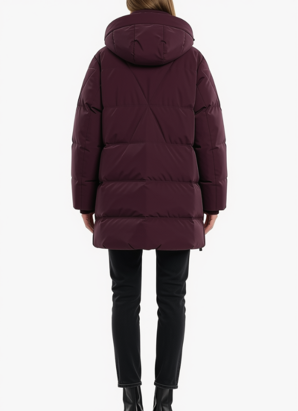 Desigual Padded Long Overcoat