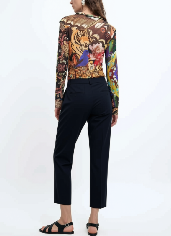 Desigual Printed Tee Shirt M. C. Lacroix