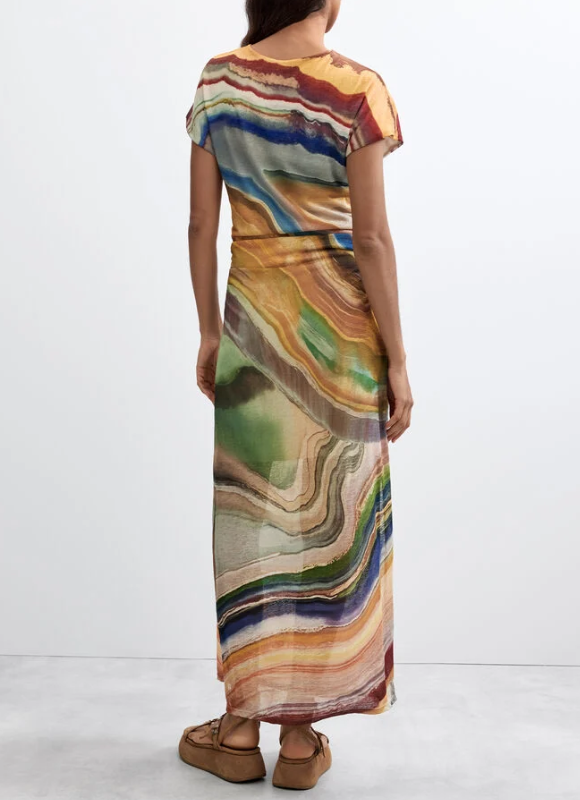 Desigual Short Sleeve Knit Dress
