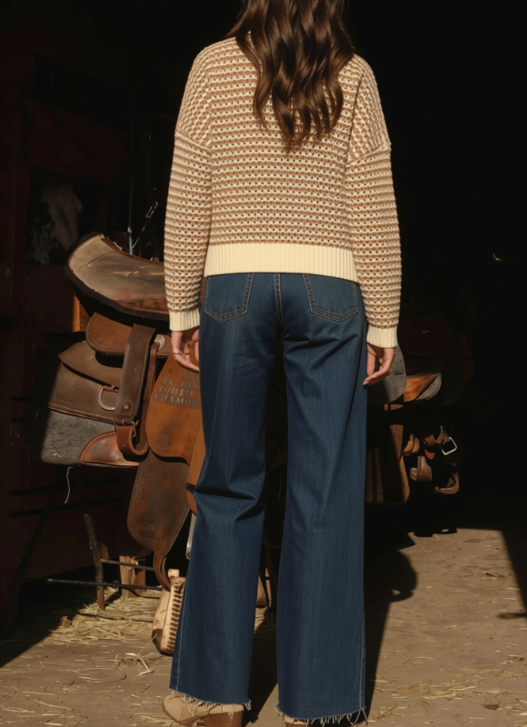 Elan Blaire Half Zip Sweater