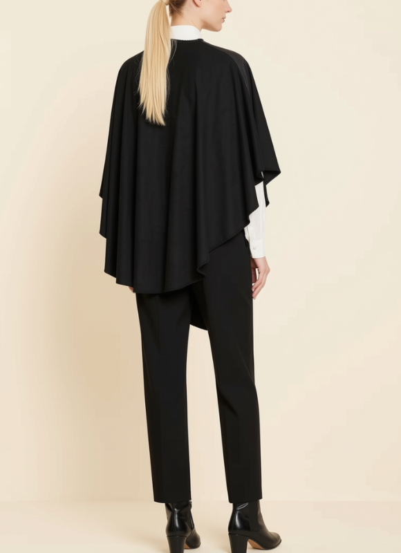 Dolce Cabo Faux Suede Tonal Whipstitch Wrap