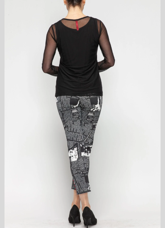 IC Collection Button Hem Slim Crop Pant