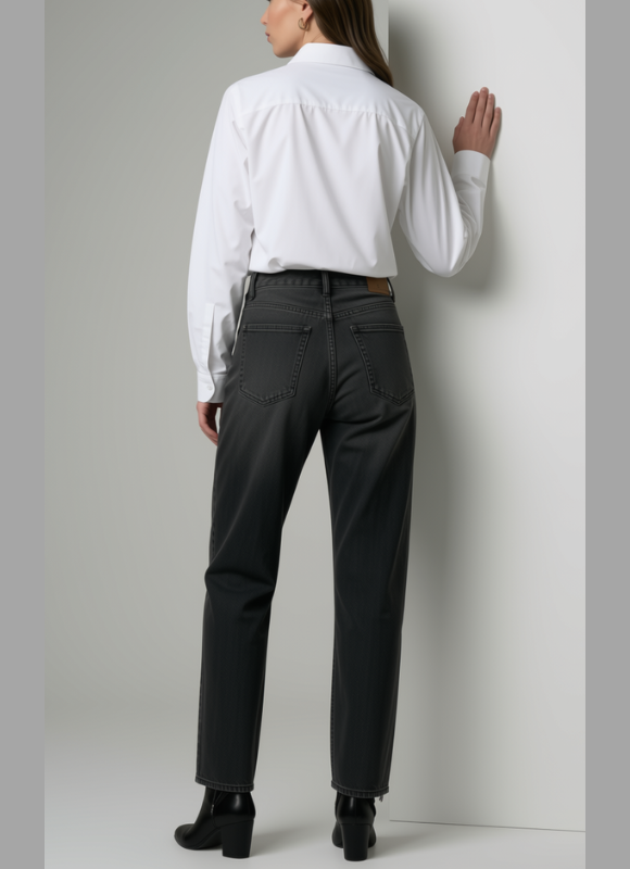 Liverpool Pleated Sleeve Button Front Shirt