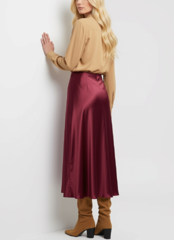 Loowie Satin Skirt