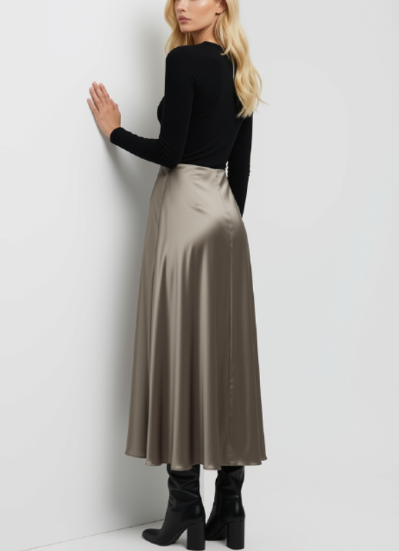 Loowie Satin Skirt