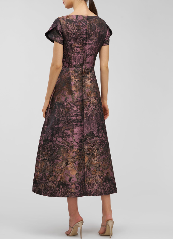 Kay Unger Charlotte Tea Length Dress