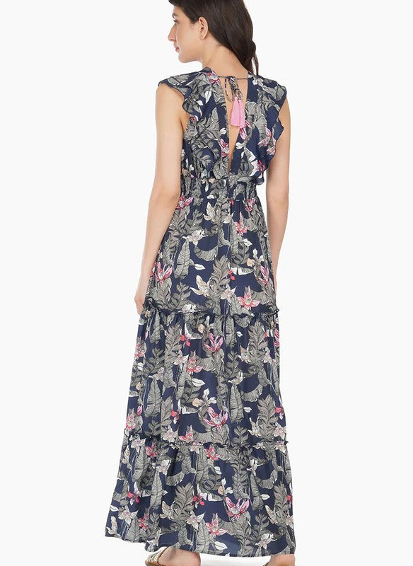 America & Beyond Maui Nights Maxi Dress